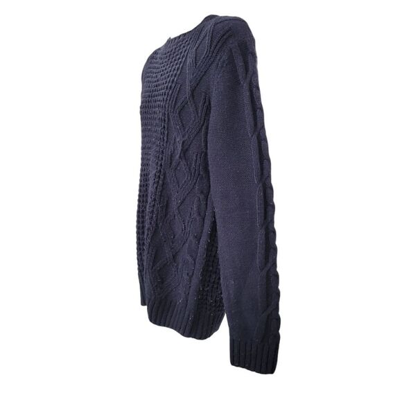 Weather Proof Vintage Navy Blue Sweater Size: M - Picture 3 of 9